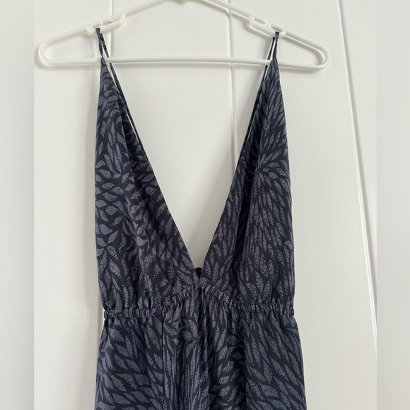 NWT Indah River Split Front Wrap Maxi Dress 100% silk - Picture 3 of 7